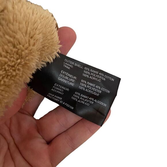 Bernardo NEW full zip fleece lined camel color large - Picture 5 of 7